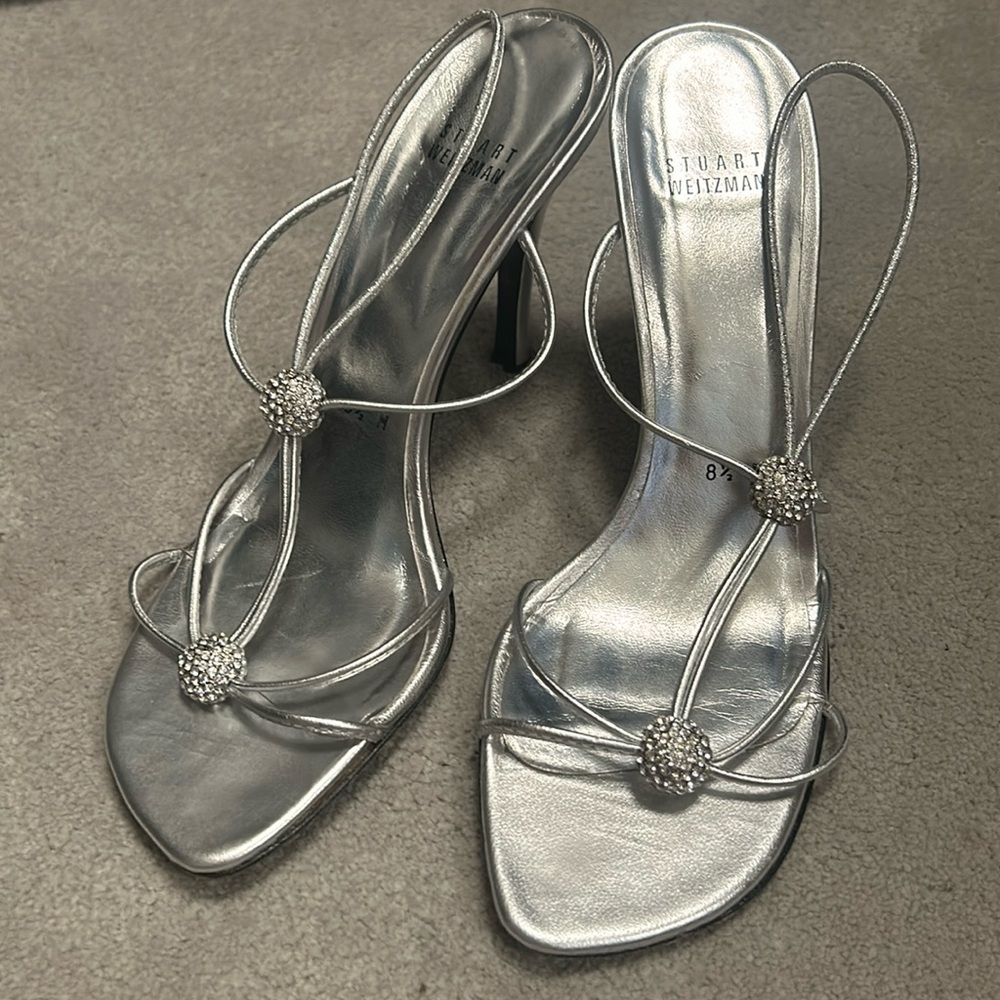 Stuart Weitzman metallic pumps size 8.5